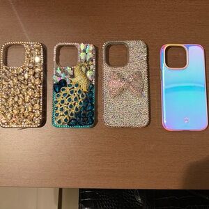 iPhone 13 Pro Rhinestone Cases